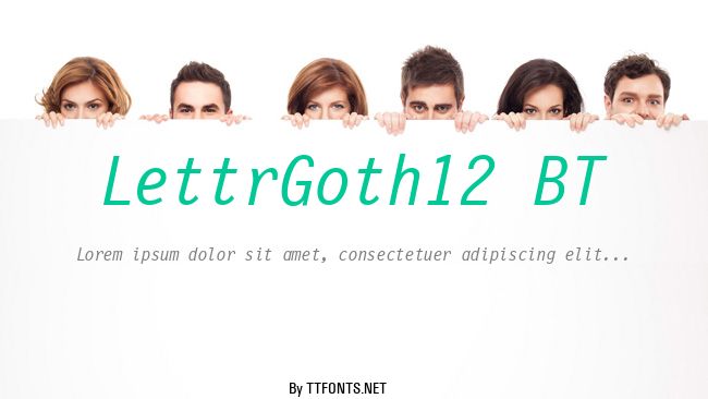 LettrGoth12 BT example